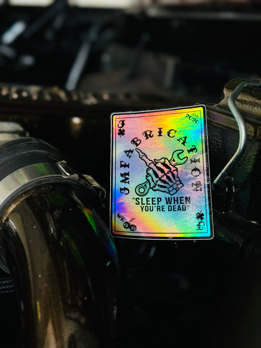 Metallic JMFab Sticker