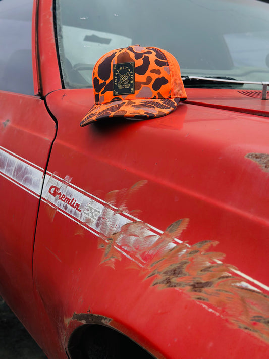 Patched Camo Hat